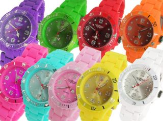 Prince London Silikon Kunststoff Armbanduhr Ny Uhr Damen Herren Uhren Sili Bild