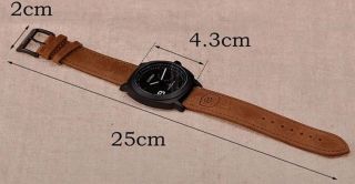 Curren Men/herren Wristwatch/armbanduhr Leather/leder Strap Sports Watch/uhr Bild