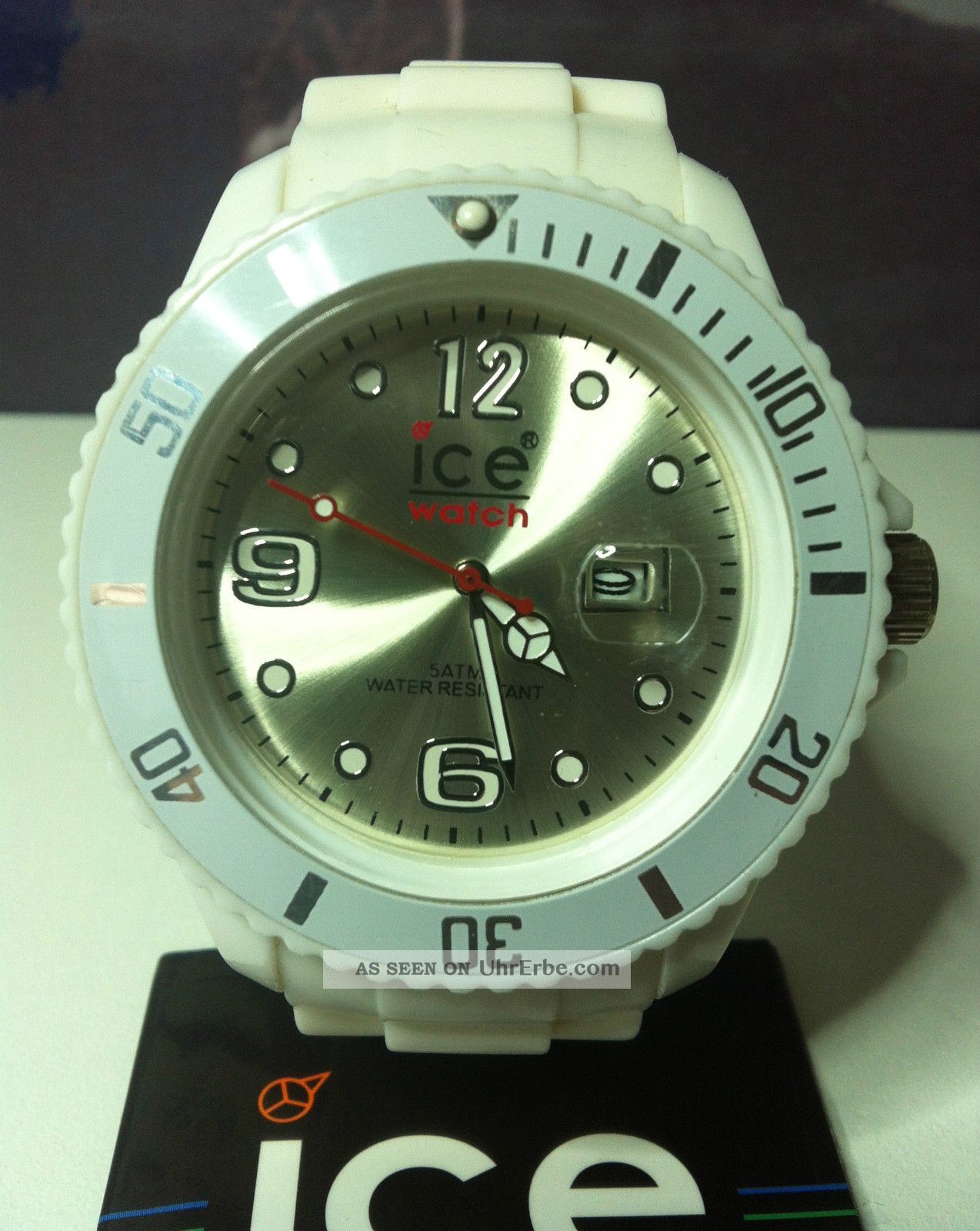 Armbanduhr Ice Watch Big Weiß Ziffernblatt Creme Wie In Ovp Armbanduhren Bild
