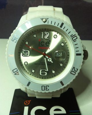 Armbanduhr Ice Watch Big Weiß Ziffernblatt Creme Wie In Ovp Bild