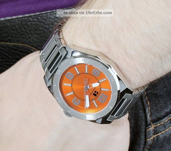 Hugo Boss 1512900 Herrenuhr Edelstahl 30m Digital Datum Chrono Armbanduhren Bild