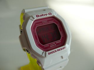 Casio Baby - G 3286 Bg - 5601 Digital Damen Armbanduhr Worldtime White Weiss Uhr Bild
