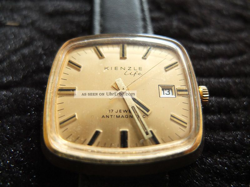 Kienzle Armbanduhr Für Herren 17jewels Antimagnetic Armbanduhren Bild