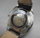 Dunkel Blauer Rado Voyager 25 Jewels Mit Tag/datumanzeige Mechanische Uhr Armbanduhren Bild 7