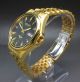 24 K Rose Gold Citizen Automatik Uhr Tag Und Datumanzeige 21 Jewels Armbanduhren Bild 1