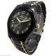 3 X Herren Armband Quarz Uhr Herrenuhr Mode Watch Silber Schwarz Gold Mode Armbanduhren Bild 2