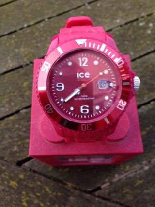 Ice Watch Rot (ice - Winter - Deep Red - Big),  Wie,  Ohne Kratzer Bild