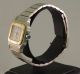 Damenuhr Cartier Santos Stahl Gold Automatik Armbanduhren Bild 1