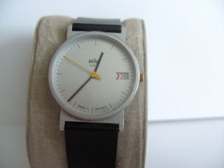 Schöne Armbanduhr Von Braun Mit Datum Bild