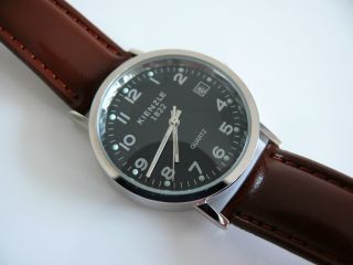 Kienzle 1822 Cal.  030.  31 Herren Flieger Armbanduhr Uhr Aviator Watch Bild
