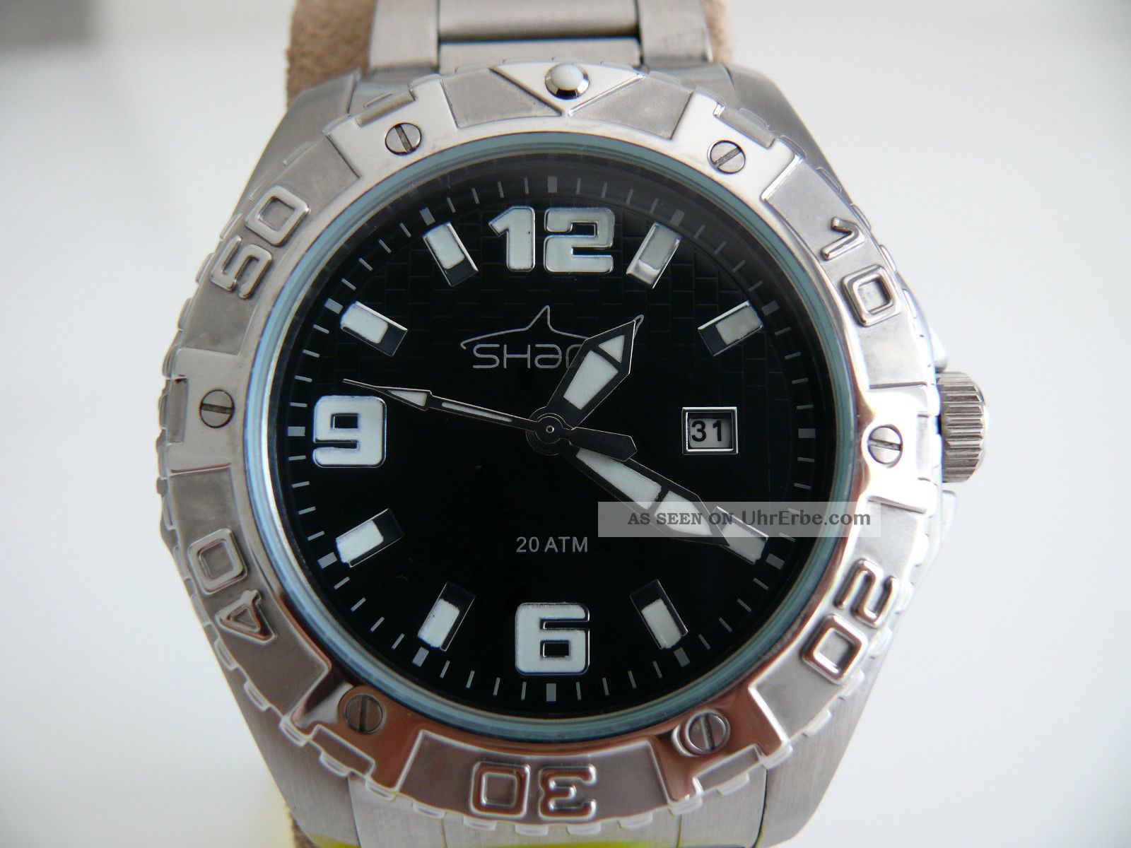 Shark 2 - Tv2411 Herren Taucher Flieger Scuba Armbanduhr 20atm Swiss Eta Armbanduhren Bild