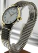 Armbanduhr Regent Bicolor - Mineralglas - Mit Edelstahl Zugband - Vergoldet Armbanduhren Bild 1