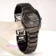 Omax Wasserdichte Schwarze Hämatit - Männer Uhr,  Ungewöhnliches Tv - Format Hsj691 Armbanduhren Bild 9