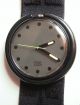 ♥♥ Kultige Pop Swatch Von 1989 ♥ Grau Schwarz Punkte Retro Damen Herren Uhr Armbanduhren Bild 1