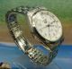 Seiko 5 Automatik Herrenuhr Weiß Japanische Uhr Armbanduhren Bild 6
