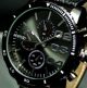 Animoo Ip Black Xxl Armbanduhr Leder Herrenuhr Analog Schwarz Armbanduhren Bild 1