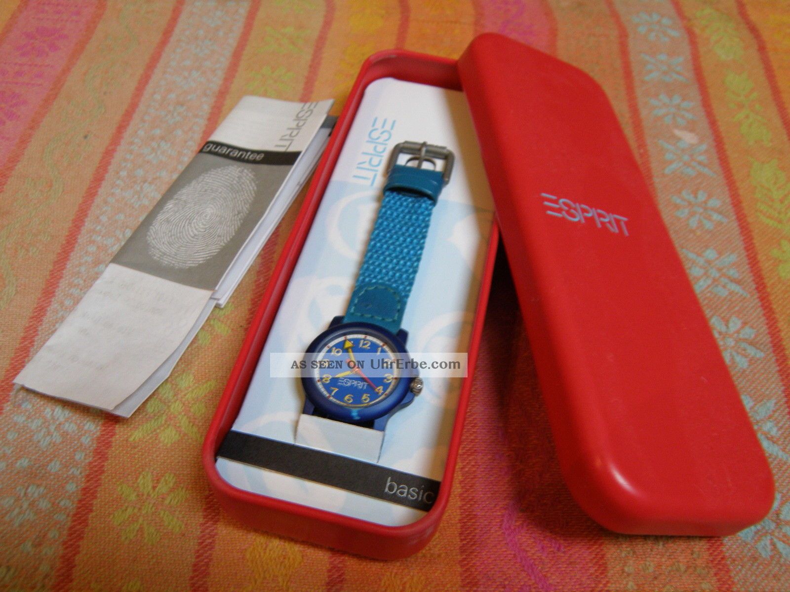 Esprit Kinder Armbanduhr Mit Ovp Kinderuhr Armbanduhren Bild