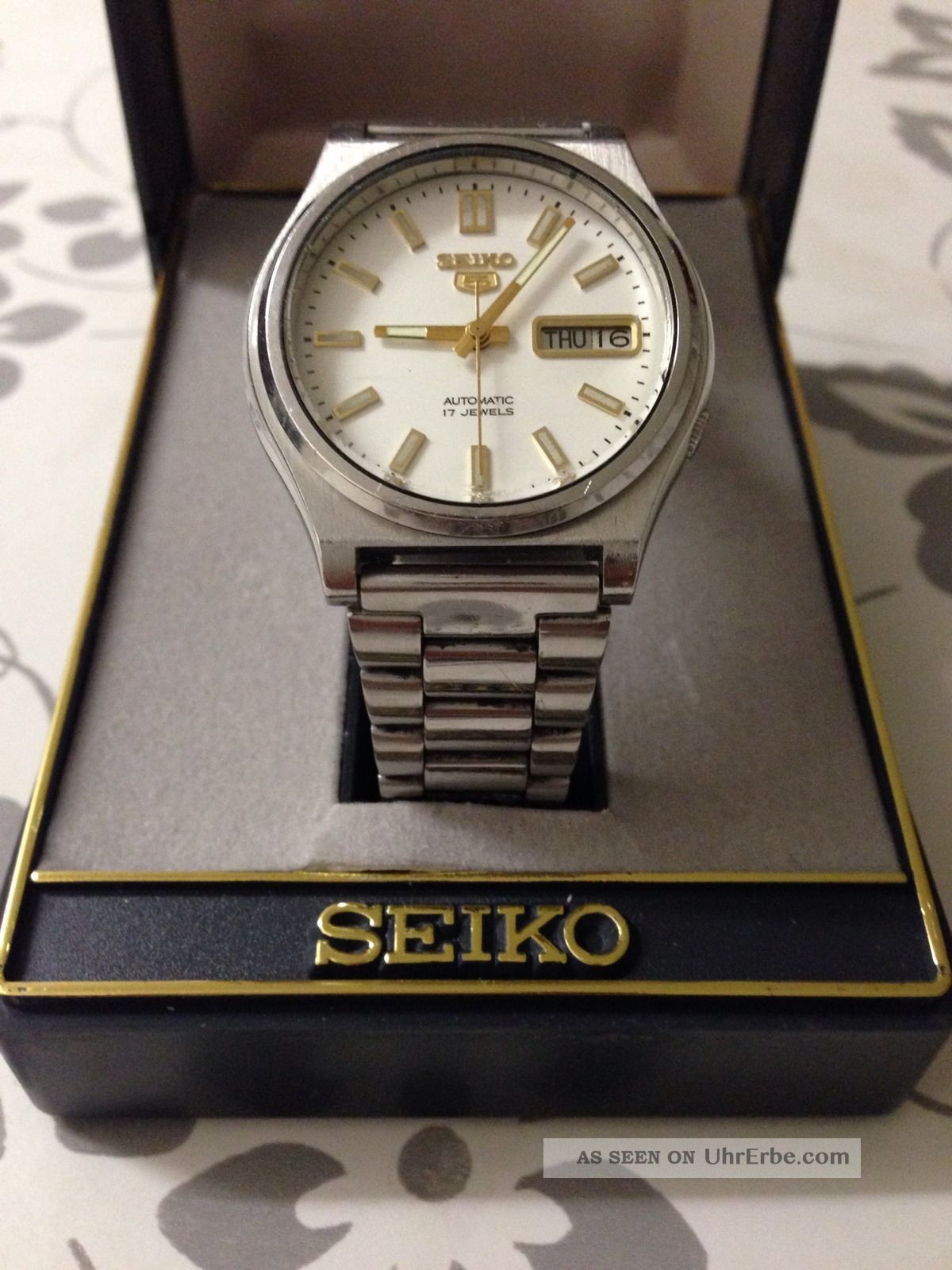 seiko automatic 25 jewels watch
