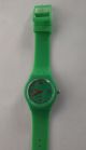Uhr,  Quarz,  Silikon,  Grün,  Sekundengenau Ablesbar Armbanduhren Bild 1