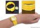☆ Kinder Armbanduhr Slap On Snap Klaps Silikon Uhr ☆ Gelb Oder Weiß Armbanduhren Bild 1