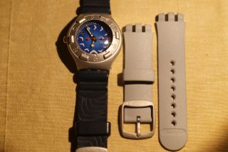 Irony Scuba 200 Uhr Von Swatch Mit Ersatzarmband,  Sydney Olympics 2000 Edition Bild