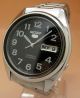 Seiko 5 Durchsichtig Automatik Uhr 7s26 - 0550 21 Jewels Datum & Tag Armbanduhren Bild 2