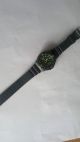 Casio Quartz Taucheruhr Wr 100m Kautschukarmband Armbanduhr Grüne Ziffern Armbanduhren Bild 1