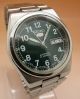 Seiko 5 Militär Durchsichtig Automatik Uhr 7s26 - 00x0 21 Jewels Datum & Tag Armbanduhren Bild 2