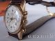 Herrenuhr Nerlex Chronographe Suisse Vergoldet,  Venus - Werk,  Läuft,  Vintage Armbanduhren Bild 2