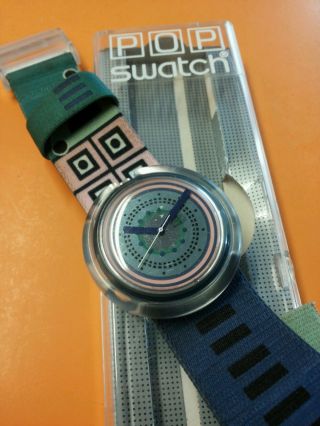 Pop Swatch Retro Armbanduhr 1987 RaritÄt Bild