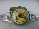 Mickey Mouse Uhr,  Ingersoll,  Stiftanker,  Chrom,  Sammleruhr,  Vintage 1920 - 70 Armbanduhren Bild 9