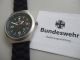 Bund Bundeswehr Bw - Uhr Military Edelstahl Datum 43 Mm Durchmesser Armbanduhren Bild 1