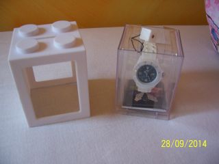 Ice Watch Armbanduhr Mit Silikonband Ice White - White - Dark Blue Grau - Small Bild