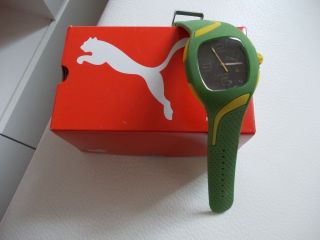 Puma Armbanduhr Grün Gelb Bild