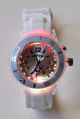 Blinkende Led Uhr Damen Herren Trend Silikon Armbanduhr Leucht Blink Uhren Weiß Armbanduhren Bild 4