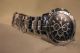 Orlando Herren Mit Metall Armband Schwarz Silber Military Uhr Watch Analoguhr Armbanduhren Bild 2