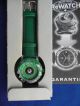 Rewatch Armbanduhr - Swiss Made (grün - Heineken) Ovp - 90er Jahre (kult) Armbanduhren Bild 3
