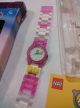 Lego Belville Armbanduhr Armband Uhr Kinderuhr Mädchenuhr Spielzeug Pink Rosa Armbanduhren Bild 1