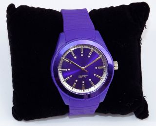 Esprit Damen Armbanduhr Play Analog Silikon A.  Es900642008 Lila Purple Violett Bild