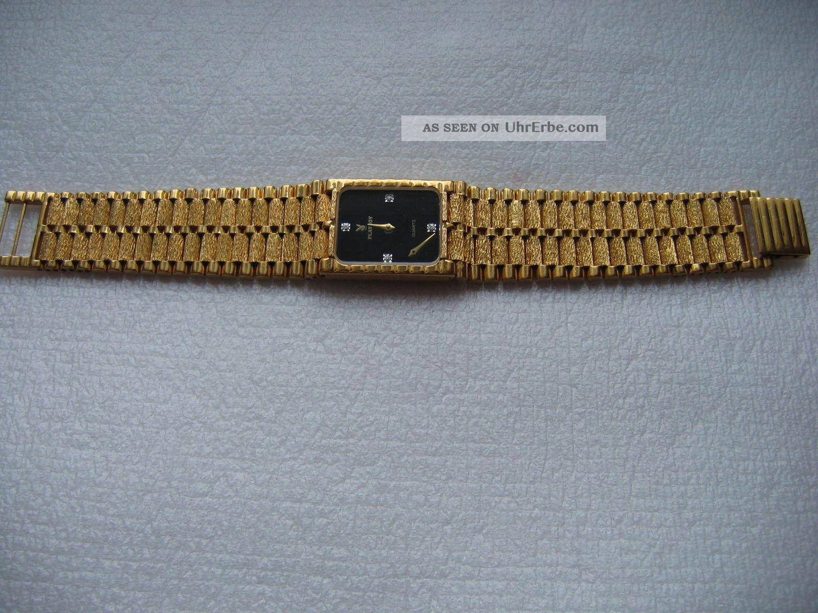 Playboy Damen Quartz Uhr Armbanduhren Bild
