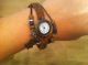 Hippie Chic Queen Ibiza Uhr Armband Der Trend Des Sommers Brown Armbanduhren Bild 3