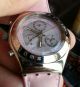 Swatch Irony Damenuhr - Rosafarbenes Leder - Armband Armbanduhren Bild 1