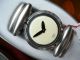 Damen Uhr Vintage Swatch Pop Neanda1998 Im Ei Silber Schwarz Ungetragen Armbanduhren Bild 2