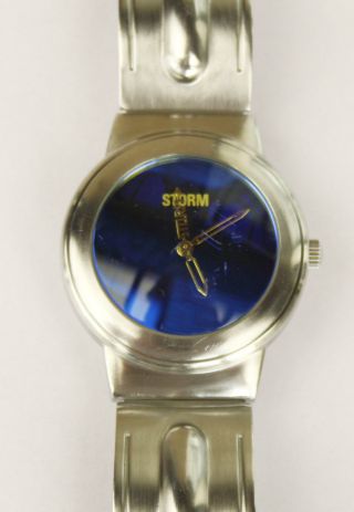 Damenuhr Storm Edelstahl Armband Quarzwerk Mit Neuer Batterie Damen Uhr.  Top Bild