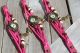 Hippie Queen Chic Ibiza Uhr Armband Der Trend Des Sommers Pink Armbanduhren Bild 2