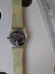 Rarität Moderne Swatch Armbanduhr In Blau Gelb | Sammlerstück Armbanduhren Bild 5