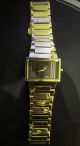 Armbanduhr Gold Mit Batterie Von Esprit Braunes Ziffernblatt Mit Engel,  Uhr Geht Armbanduhren Bild 10