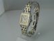 Cartier Santos Uhr In Stahl/gold Quarz Datumsanzeige Damen Armbanduhren Bild 1