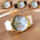 Beliebte Frauen Damen Mädchen Silver Crystal Stein Gelee Silikon Quarz - Uhr Armbanduhren Bild 2