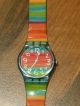 Swatch Gs124 Color The Sky Armbanduhr Gent 2003/2004 Rainbow Himmel Armband Uhr Armbanduhren Bild 3